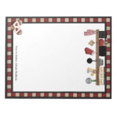 Landcheque Ontvangt Notitieblok (Voorkant)