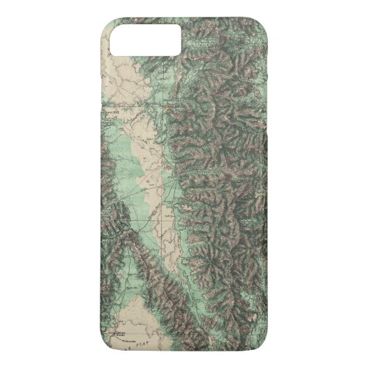 Landclassificatie van Oost-Californië Case-Mate iPhone Case (Achterkant)