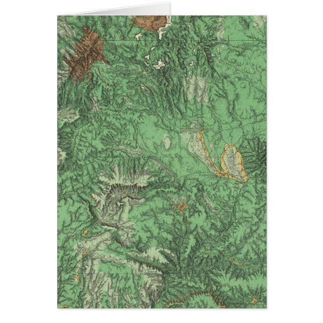 Landclassificatiekaart van Californië (Voorkant)