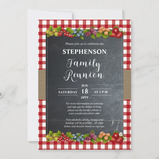 Landcontroles van fruit en karton kaart (Voorkant)