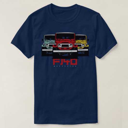 Landcruiser fj40 t-shirt (Design voorkant)