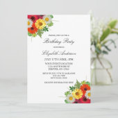 Landdagen van geboorte kaart (Staand voorkant)