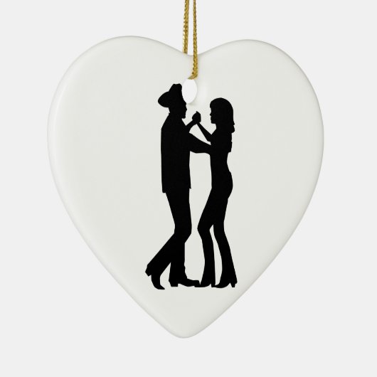 Landdansen Keramisch Ornament (Rechts)