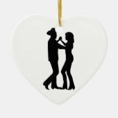 Landdansen Keramisch Ornament (Voorkant)