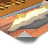 Landdesserts afdrukken poster (Hoek)