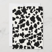 Landdieren 1e verjaardag van het meisje van de wer kaart (Achterkant)