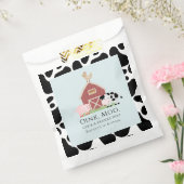 Landdieren Barnyard Blue Boy Birthday Bedankzakje (Gezegeld)