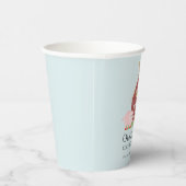 Landdieren Barnyard Blue Boy Birthday Papieren Bekers (Rechts)