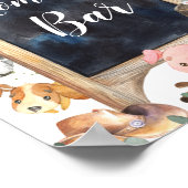 Landdieren Barnyard Greenery Mam-osa Bar Sign Poster (Hoek)