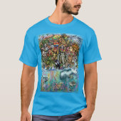 Landdieren en Zee T-shirt (Voorkant)