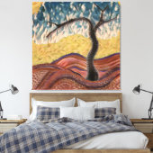 Landdroomboom Mandala Canvas Afdruk (Insitu (Slaapkamer))