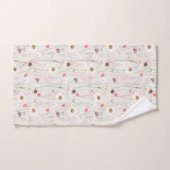 Landdruk voor weide-huisbedrijf bad handdoek (Handdoek)