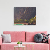 Landeinde Canvas Afdruk (Insitu (Woonkamer))