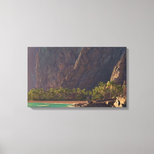 Landeinde Canvas Afdruk (Voorkant)