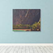 Landeinde Canvas Afdruk (Insitu (Houten vloer))