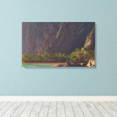 Landeinde Canvas Afdruk (Insitu (Houten vloer))