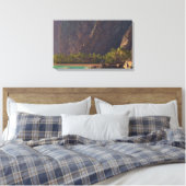 Landeinde Canvas Afdruk (Insitu (Slaapkamer))