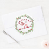Landelijk als Maisbrood Sticker (Envelop)