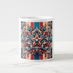 landelijk/antiek Amerika/patriottisch Grote Koffiekop