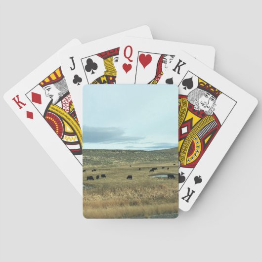 Landelijk Baker County, Oregon Pokerkaarten (Achterkant)