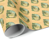 Landelijk bergtafereel cadeaupapier (Rol Hoek)