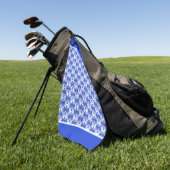 Landelijk Blauw Golfhanddoek (Groen)
