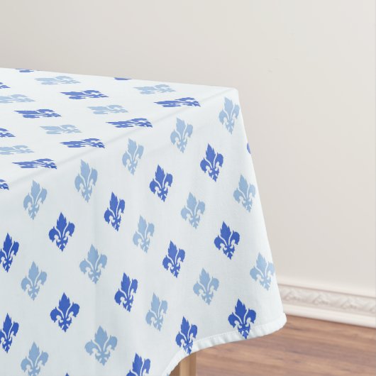 Landelijk Blauw Tafelkleed (Voorbeeld)