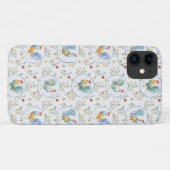 Landelijk Bloemenpatroon Case-Mate iPhone Case (Achterkant (horizontaal))