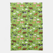 Landelijk Boerderij keukenhanddoeken - landbouwhui (Verticaal)