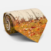 Landelijk - Buiten-wc - Als de natuur roept Stropdas (Opgerold)