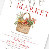 Landelijk Direct van de markt Bruidsfeest Kaart