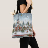 Landelijk Dorpskerk Tote Bag (Dichtbij)