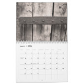 Landelijk en rustiek kalender (Mar 2026)