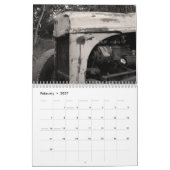 Landelijk en rustiek kalender (Feb 2027)