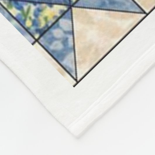 landelijk fleece deken (Hoek)