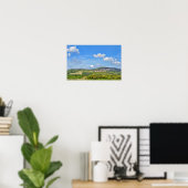 Landelijk Frankrijk Poster (Thuiskantoor)