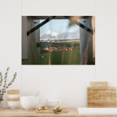 Landelijk gebied in Brighton Poster (Keuken)