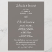 Landelijk hek Post Weddenschap Programma Programmakaart (Achterkant)