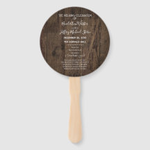 Landelijk Houten Schuur Bruiloftsprogramma