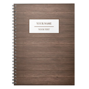 Landelijk Houten Schuur Land Notebook Notitieboek