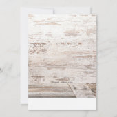 Landelijk huwelijk kaart (Achterkant)