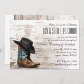 Landelijk huwelijk kaart (Voorkant / Achterkant)