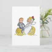 Landelijk huwelijk kaart (Staand voorkant)