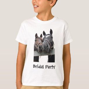 Landelijk huwelijk t-shirt
