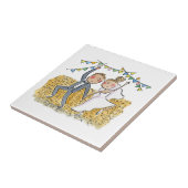 Landelijk huwelijk tegeltje (Zijkant)