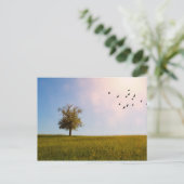 Landelijk idylle briefkaart (Staand voorkant)