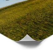 Landelijk idylle met vogels poster (Hoek)