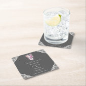 Landelijk kant Metselwerkpot Grijs Bewaar de datum Kartonnen Onderzetters (Insitu)