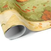 Landelijk landschap cadeaupapier (Rol Hoek)