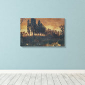 Landelijk landschap in Beieren (Duitsland) Canvas Afdruk (Insitu (Houten vloer))